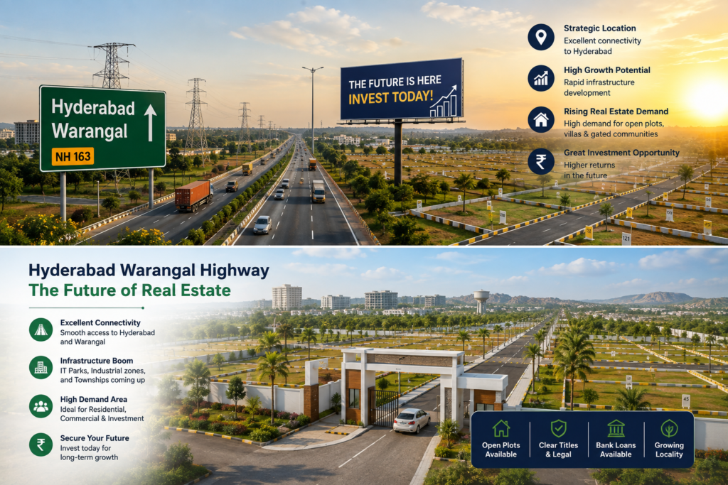 Warangal Highway Residential Villa Open Plots Near Hyderabad