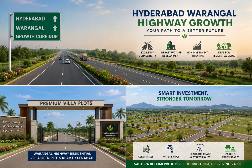 Hyderabad Warangal Highway Plots